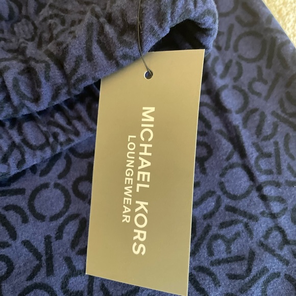***SOLD***Michael Kors Soft Drawstring Logo Lounge Pants - Size M - Picture 9 of 13